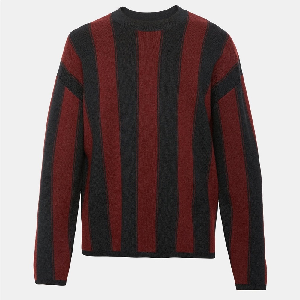 Theory wool stripe sweater